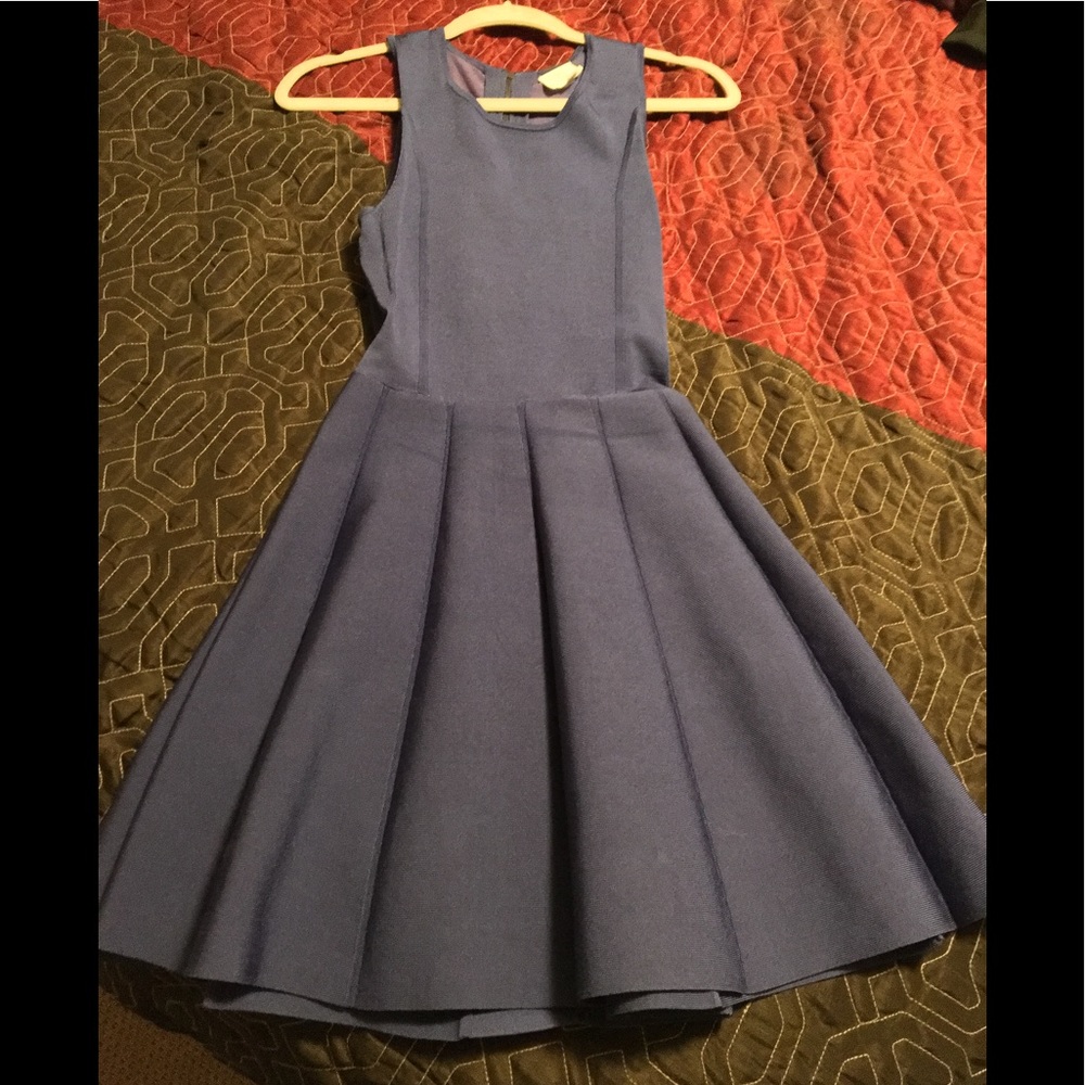 Parker Blue Skater Dress (M)